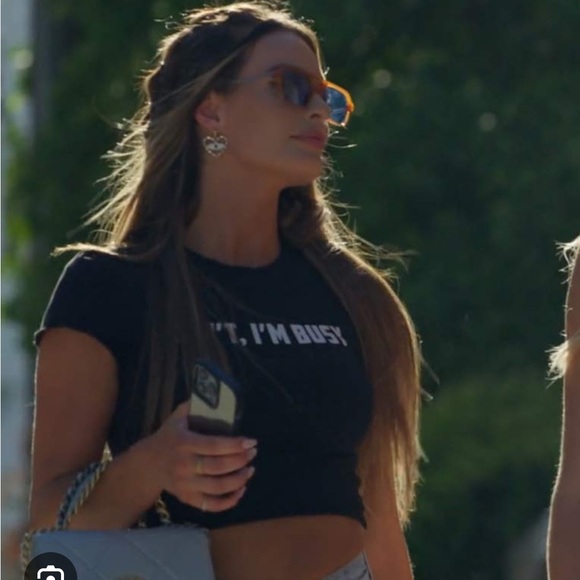 superdown Black Crop Top - Picture 5 of 5